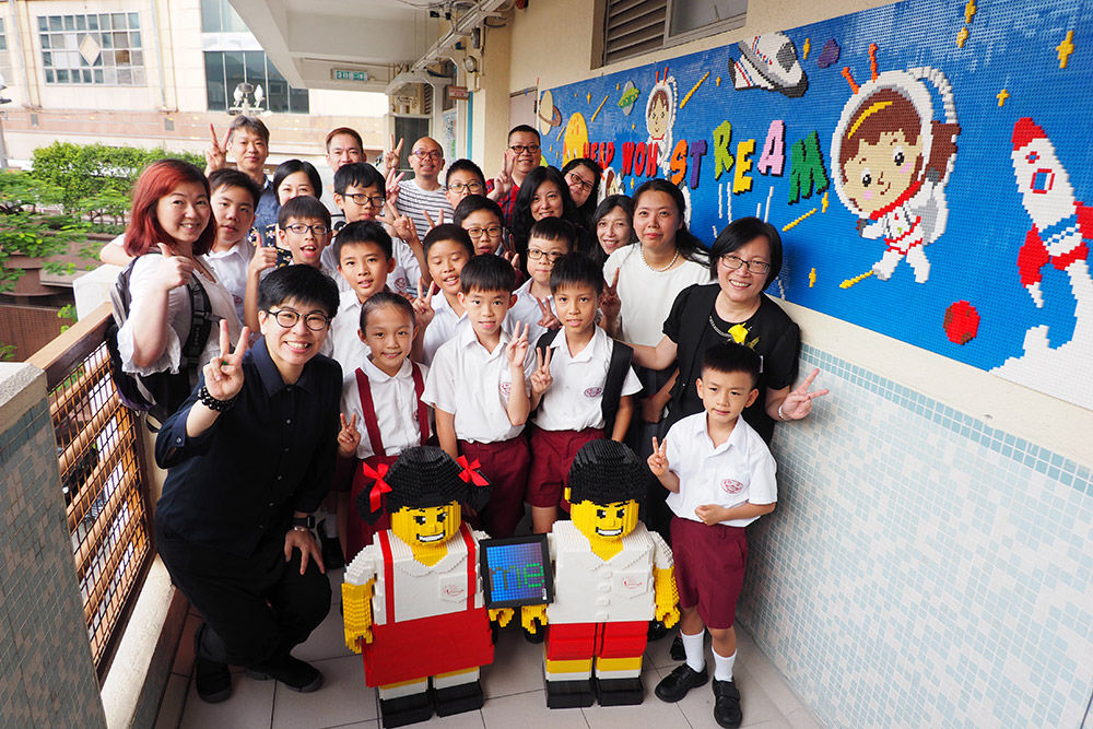 中華基督教會協和小學 LEGO牆畫