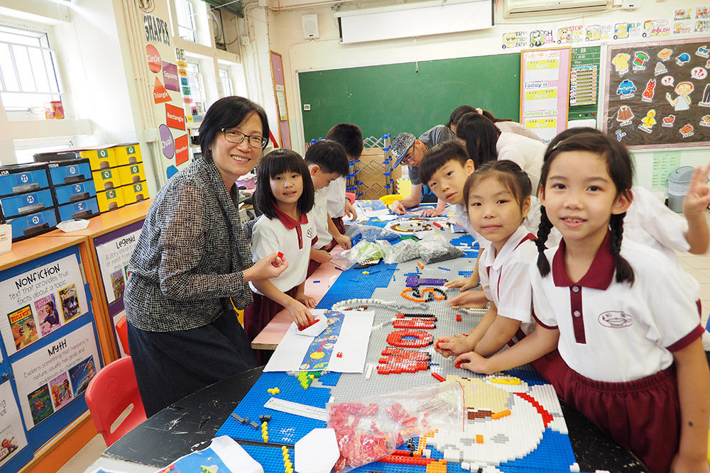 中華基督教會協和小學 LEGO牆畫