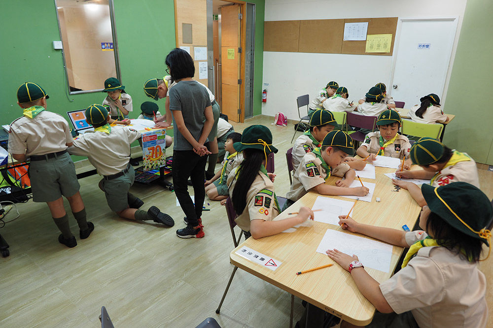 香港遊樂場協會 教授繪畫班