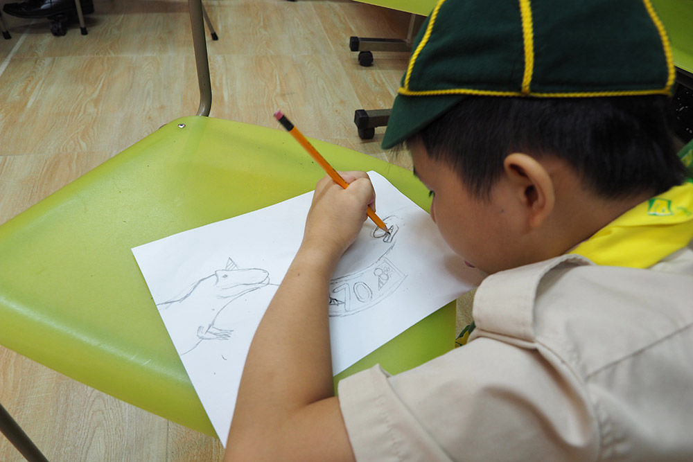香港遊樂場協會 教授繪畫班