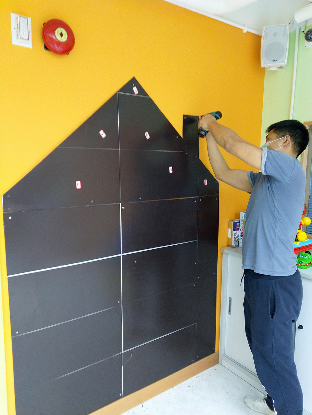 香港家庭福利會 磁石牆設計及安裝